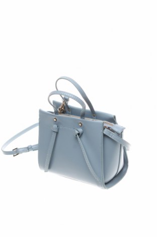 Γυναικεία τσάντα Zara, Χρώμα Μπλέ, Δερματίνη, Τιμή 29,07 €