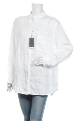 Дамска риза Marc O'Polo, Размер XL, Цвят Бял, Лен, Цена 126,75 лв.