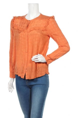 Γυναικείο πουκάμισο Sud Express, Μέγεθος L, Χρώμα Πορτοκαλί, Βισκόζη, Τιμή 23,51 €