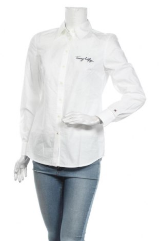 Дамска риза Tommy Hilfiger, Размер S, Цвят Бял, Памук, Цена 141,75 лв.
