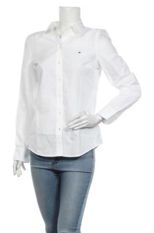 Damenbluse Tommy Hilfiger, Größe M, Farbe Weiß, 100% Baumwolle, Preis 77,94 €
