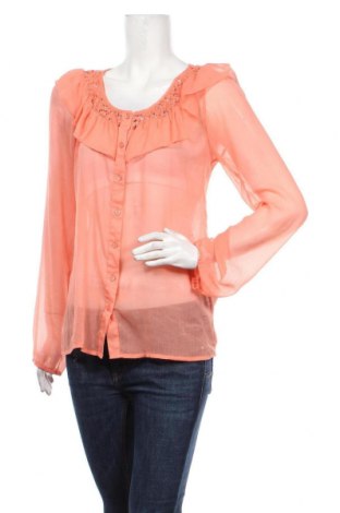 Γυναικείο πουκάμισο Vila, Μέγεθος L, Χρώμα Πορτοκαλί, Τιμή 16,89 €