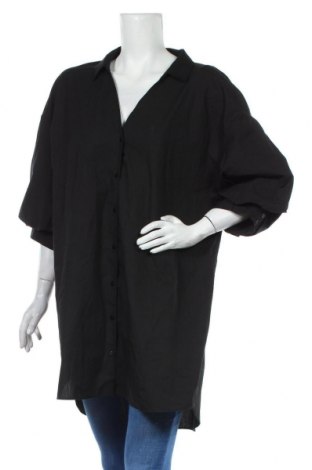 Γυναικείο πουκάμισο Zara, Μέγεθος XL, Χρώμα Μαύρο, Τιμή 22,27 €