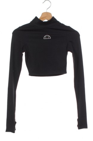 Damen Sport Shirt Ellesse, Größe XS, Farbe Schwarz, 75% Polyamid, 25% Elastan, Preis 23,62 €