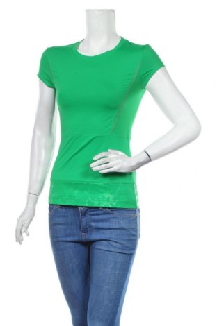 Damen T-Shirt Adidas By Stella McCartney, Größe S, Farbe Grün, 80% Polyester, 20% Elastan, Preis 29,23 €