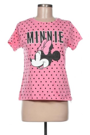 Damen T-Shirt Disney, Größe M, Farbe Rosa, Baumwolle, Preis 15,31 €
