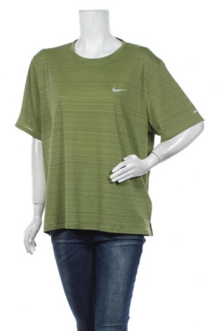 Damen T-Shirt Nike, Größe XL, Farbe Grün, Polyester, Preis 18,93 €
