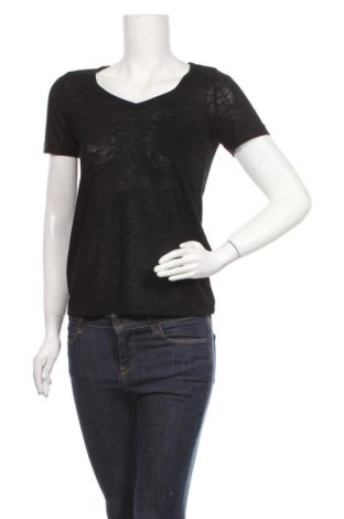 Γυναικείο t-shirt Object, Μέγεθος XS, Χρώμα Μαύρο, 55% πολυεστέρας, 45% βισκόζη, Τιμή 13,25 €