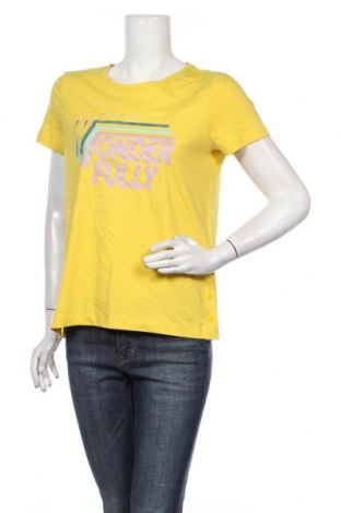 Damen T-Shirt Q/S by S.Oliver, Größe M, Farbe Gelb, 100% Baumwolle, Preis 8,84 €