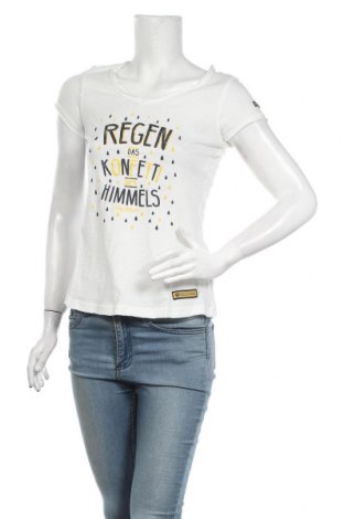 Γυναικείο t-shirt Schmuddelwedda, Μέγεθος XS, Χρώμα Λευκό, Τιμή 24,54 €