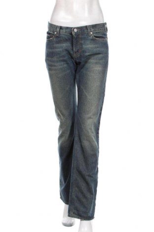 Дамски дънки Armani Jeans, Размер M, Цвят Син, Памук, Цена 230,30 лв.