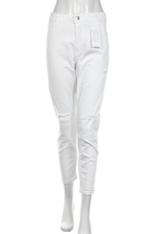 Damen Jeans Defacto, Größe XXL, Farbe Weiß, 98% Baumwolle, 2% Elastan, Preis 23,62 €