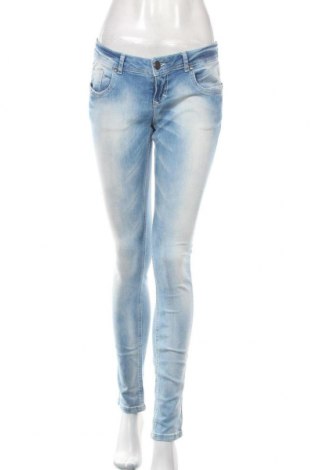 Damskie jeansy Fishbone, Rozmiar M, Kolor Niebieski, 98% bawełna, 2% elastyna, Cena 111,95 zł