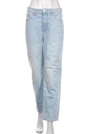 Dámske džínsy  H&M, Veľkosť L, Farba Modrá, 99% bavlna, 1% elastan, Cena  19,85 €