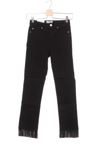 Dámske džínsy  Miss Selfridge, Veľkosť XS, Farba Čierna, 98% bavlna, 2% elastan, Cena  26,47 €