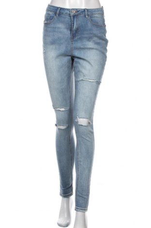 Damskie jeansy Missguided, Rozmiar M, Kolor Niebieski, 72% bawełna, 26% poliester, 2% elastyna, Cena 147,40 zł