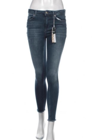 Dámske džínsy  ONLY, Veľkosť S, Farba Modrá, 92% bavlna, 8% elastan, Cena  26,47 €