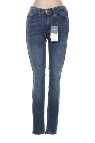 Damskie jeansy Springfield, Rozmiar S, Kolor Niebieski, 98% bawełna, 2% elastyna, Cena 166,06 zł