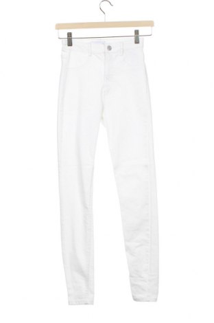 Dámske džínsy  Zara, Veľkosť XS, Farba Biela, 77% bavlna, 19% polyester, 4% elastan, Cena  19,85 €
