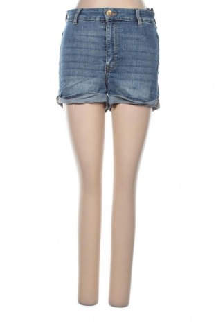 Γυναικείο κοντό παντελόνι H&M Divided, Μέγεθος S, Χρώμα Μπλέ, 98% βαμβάκι, 2% ελαστάνη, Τιμή 12,47 €