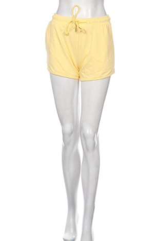 Γυναικείο κοντό παντελόνι Noisy May, Μέγεθος XS, Χρώμα Κίτρινο, Βαμβάκι, Τιμή 10,10 €