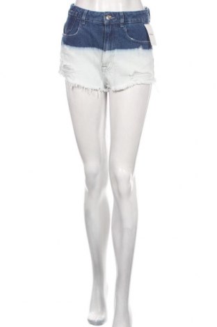 Γυναικείο κοντό παντελόνι Pimkie, Μέγεθος S, Χρώμα Μπλέ, Βαμβάκι, Τιμή 14,07 €