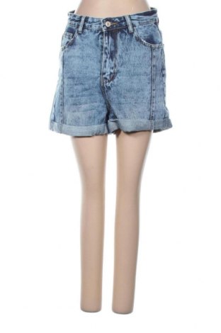 Γυναικείο κοντό παντελόνι SHEIN, Μέγεθος S, Χρώμα Μπλέ, 85% βαμβάκι, 15% πολυεστέρας, Τιμή 10,72 €
