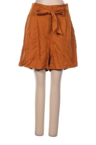Γυναικείο κοντό παντελόνι Zero, Μέγεθος S, Χρώμα Κίτρινο, 65% βισκόζη, 35% λινό, Τιμή 13,76 €