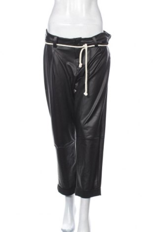 Γυναικείο παντελόνι δερμάτινο 10 Days, Μέγεθος M, Χρώμα Μαύρο, Δερματίνη, Τιμή 80,11 €