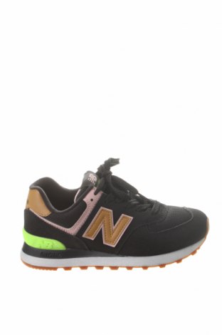 Γυναικεία παπούτσια New Balance, Μέγεθος 36, Χρώμα Μαύρο, Φυσικό σουέτ, δερματίνη, κλωστοϋφαντουργικά προϊόντα, Τιμή 58,13 €