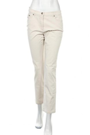 Γυναικείο παντελόνι Gerry Weber, Μέγεθος M, Χρώμα  Μπέζ, 98% βαμβάκι, 2% ελαστάνη, Τιμή 39,59 €