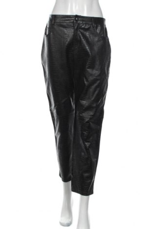 Γυναικείο παντελόνι Noisy May, Μέγεθος M, Χρώμα Μαύρο, Δερματίνη, Τιμή 24,43 €