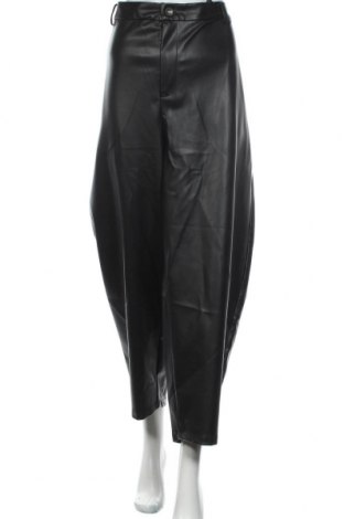 Γυναικείο παντελόνι Noisy May, Μέγεθος 3XL, Χρώμα Μαύρο, Δερματίνη, Τιμή 24,79 €