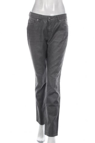 Pantaloni de femei Pierre Cardin, Mărime M, Culoare Gri, 87% bumbac, 9% poliester, 4% elastan, Preț 226,97 Lei