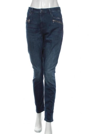 Damskie spodnie S.Oliver, Rozmiar XL, Kolor Niebieski, 94% bawełna, 4% poliester, 2% elastyna, Cena 162,60 zł