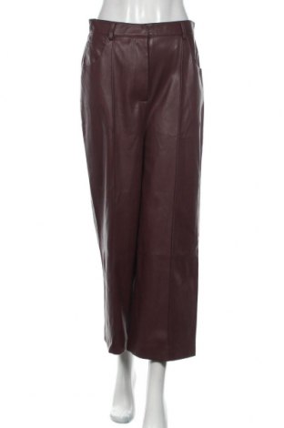 Γυναικείο παντελόνι Soaked In Luxury, Μέγεθος M, Χρώμα Κόκκινο, Δερματίνη, Τιμή 42,99 €