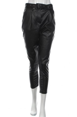 Γυναικείο παντελόνι Vila, Μέγεθος S, Χρώμα Μαύρο, Δερματίνη, Τιμή 24,43 €