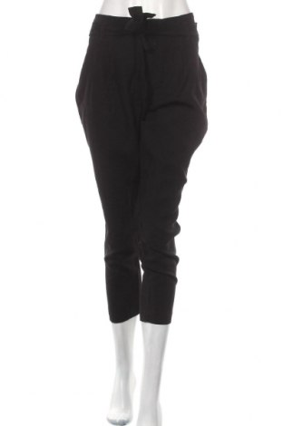 Дамски панталон Wallis, Размер M, Цвят Черен, 92% вискоза, 8% полиестер, Цена 41,42 лв.