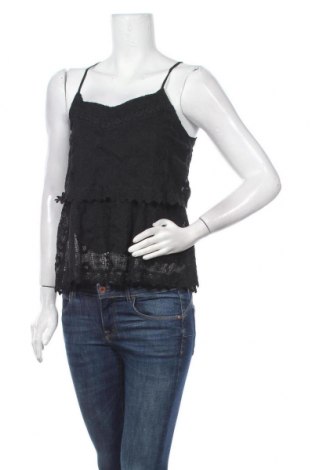 Γυναικείο αμάνικο μπλουζάκι, Μέγεθος S, Χρώμα Μαύρο, Βισκόζη, Τιμή 8,18 €