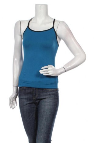 Γυναικείο αμάνικο μπλουζάκι Hiit, Μέγεθος M, Χρώμα Μπλέ, 94% πολυαμίδη, 6% ελαστάνη, Τιμή 11,86 €