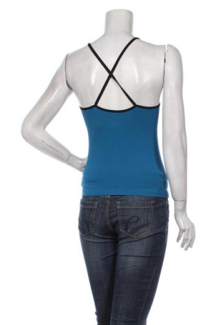 Γυναικείο αμάνικο μπλουζάκι Hiit, Μέγεθος M, Χρώμα Μπλέ, 94% πολυαμίδη, 6% ελαστάνη, Τιμή 11,86 €
