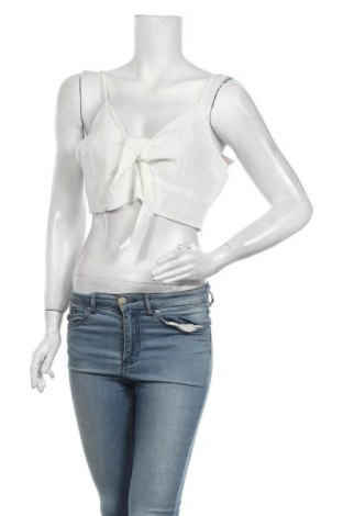 Γυναικείο αμάνικο μπλουζάκι Noisy May, Μέγεθος XL, Χρώμα Λευκό, Βαμβάκι, Τιμή 10,72 €