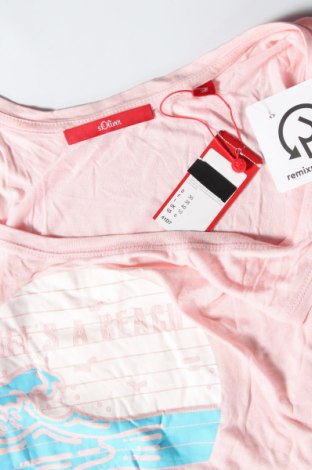 Γυναικείο αμάνικο μπλουζάκι S.Oliver, Μέγεθος S, Χρώμα Ρόζ , Βισκόζη, Τιμή 12,63 €