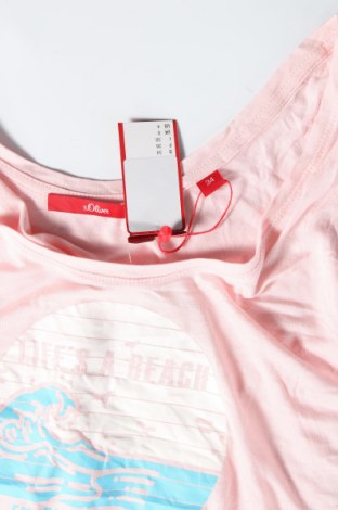 Γυναικείο αμάνικο μπλουζάκι S.Oliver, Μέγεθος XS, Χρώμα Ρόζ , Βισκόζη, Τιμή 12,63 €