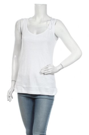 Γυναικείο αμάνικο μπλουζάκι Sheego, Μέγεθος L, Χρώμα Λευκό, Βαμβάκι, Τιμή 18,56 €