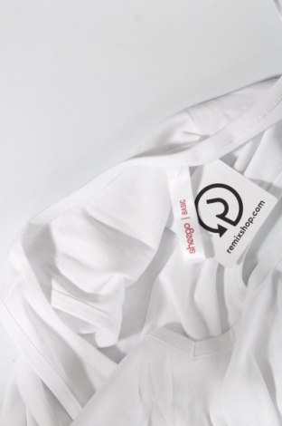 Γυναικείο αμάνικο μπλουζάκι Sheego, Μέγεθος L, Χρώμα Λευκό, Βαμβάκι, Τιμή 18,56 €
