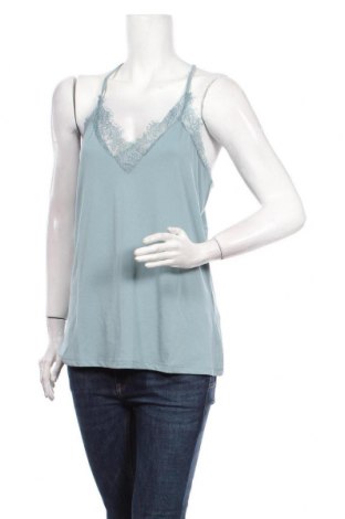Γυναικείο αμάνικο μπλουζάκι Vero Moda, Μέγεθος L, Χρώμα Μπλέ, 95% πολυεστέρας, 5% ελαστάνη, Τιμή 8,41 €