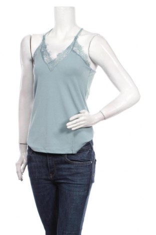 Γυναικείο αμάνικο μπλουζάκι Vero Moda, Μέγεθος XS, Χρώμα Μπλέ, 95% πολυεστέρας, 5% ελαστάνη, Τιμή 8,41 €