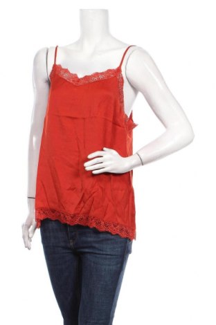 Γυναικείο αμάνικο μπλουζάκι Vila, Μέγεθος XL, Χρώμα Κόκκινο, 55% πολυεστέρας, 45% βισκόζη, Τιμή 8,41 €