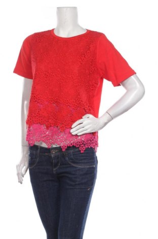 Γυναικείο πουλόβερ Marks & Spencer, Μέγεθος L, Χρώμα Κόκκινο, Βισκόζη, πολυαμίδη, πολυεστέρας, Τιμή 7,92 €